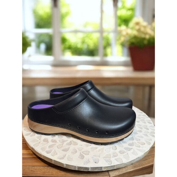 Dansko Kane Clog Black EVA Slip-On Mule Professional Nurse Comfort Size 40 - Picture 2 of 11